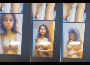 Cute Desi Girl Shows Boobs