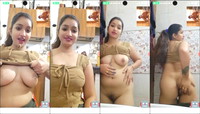 Desi Mal Shows Nude Body On VC