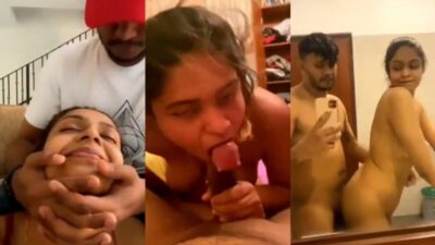 Local Sex Video Of GF Fucked Standing And Giving Blowjob To BF